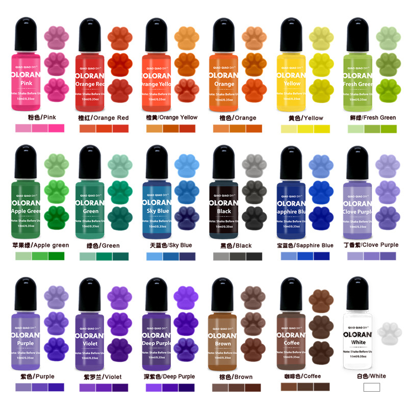 Candle Making Supplies For Beginners - 20 สีเทียนสีย้อมเทียนขี้ผึ้ง WAX Pigment Dye สีเทียน
