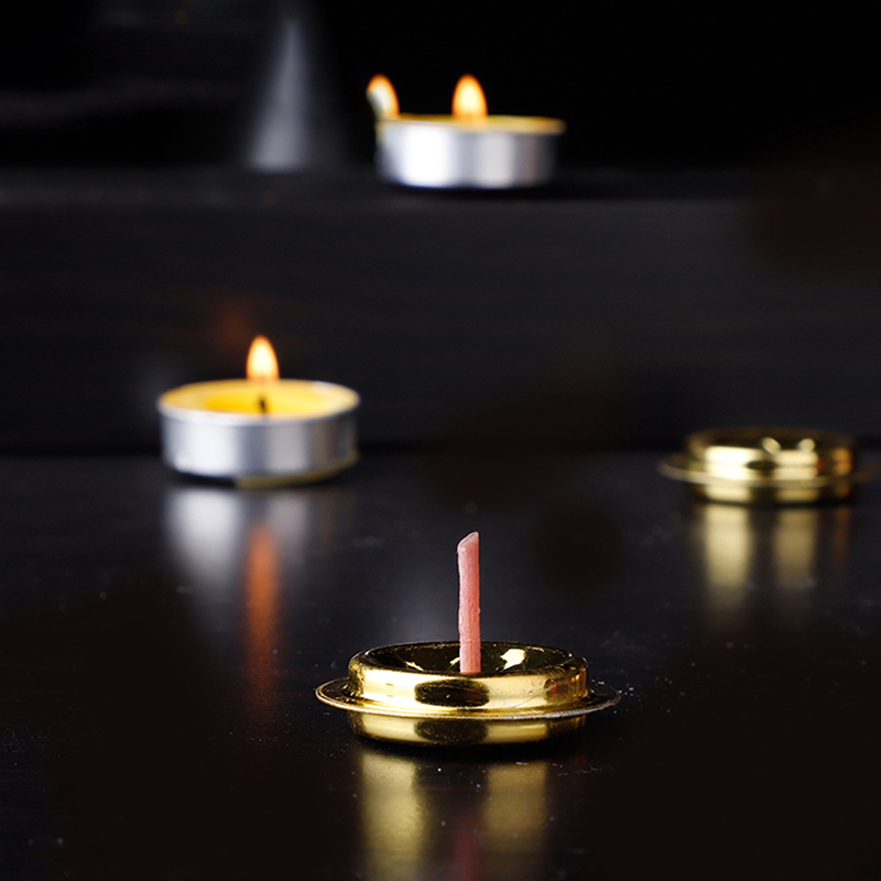 Candle Oil Supplies - 200ชิ้น/กล่องทำด้วยมือ Replacementbottle Diy Burner Butterkerosene Diya