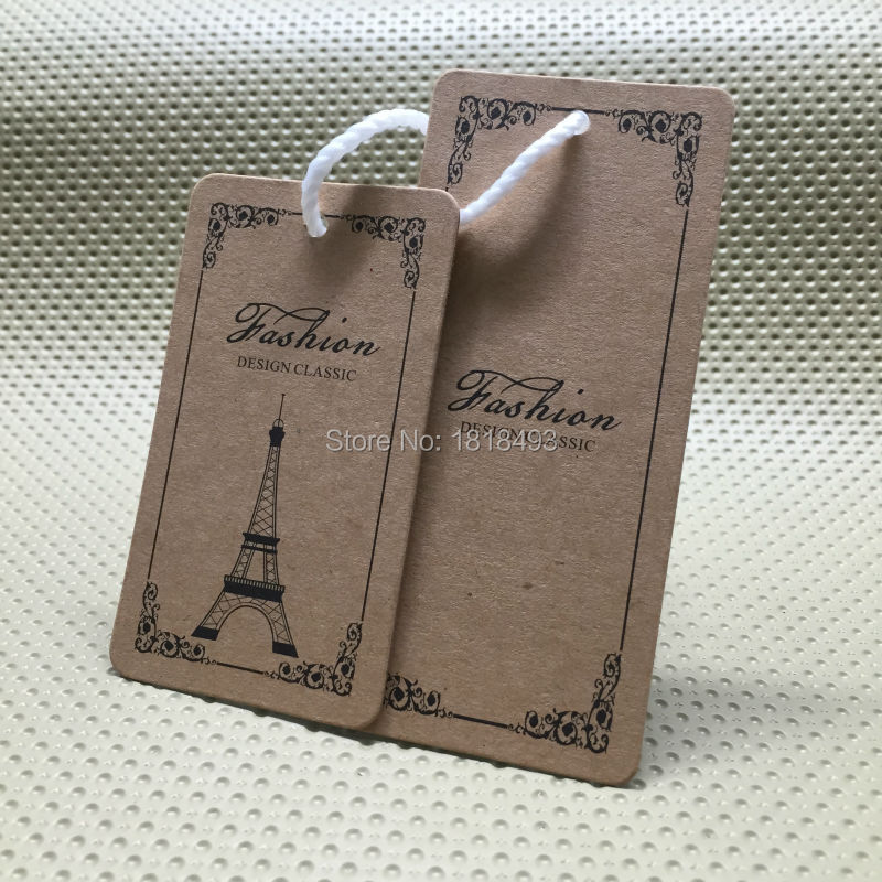 ปรับแต่งเสื้อผ้ากระดาษคราฟท์แท - Kraft Hang Tag บทวิจารณ์และราคา