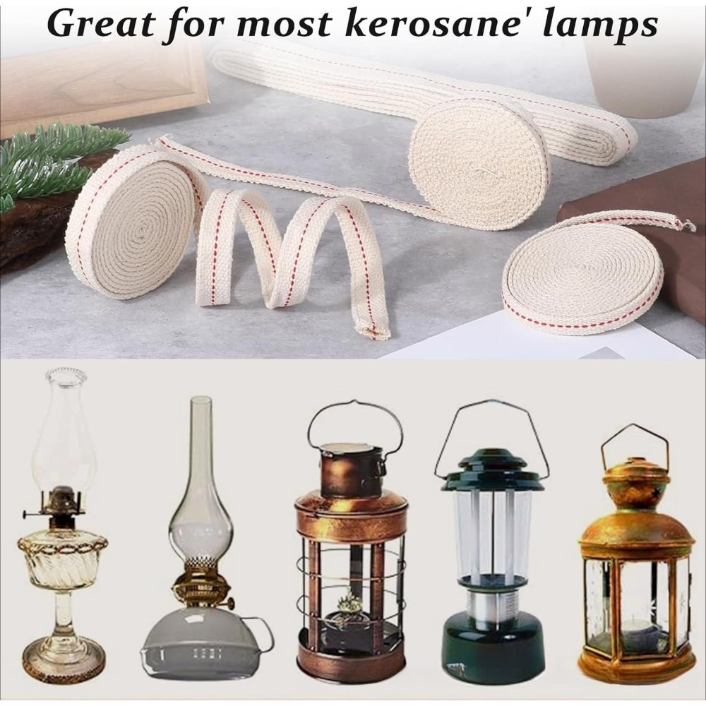 ไส้เทียนฝ้ายถักแบบแบน หลายขนาด - Candle Oil Supplies บทวิจารณ์และราคา