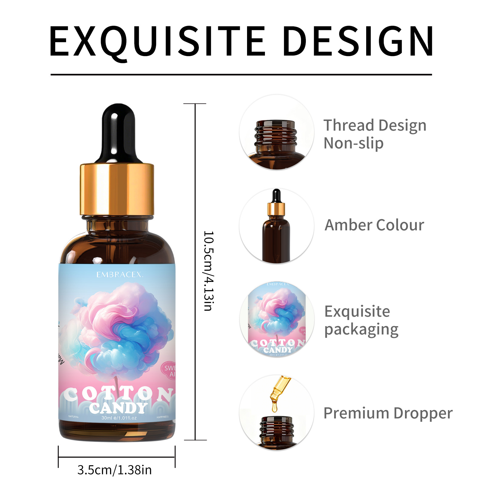 น้ำมันหอมระเหยคอตตอนแคนดี้ 30  - Candle Oil Supplies บทวิจารณ์และราคา