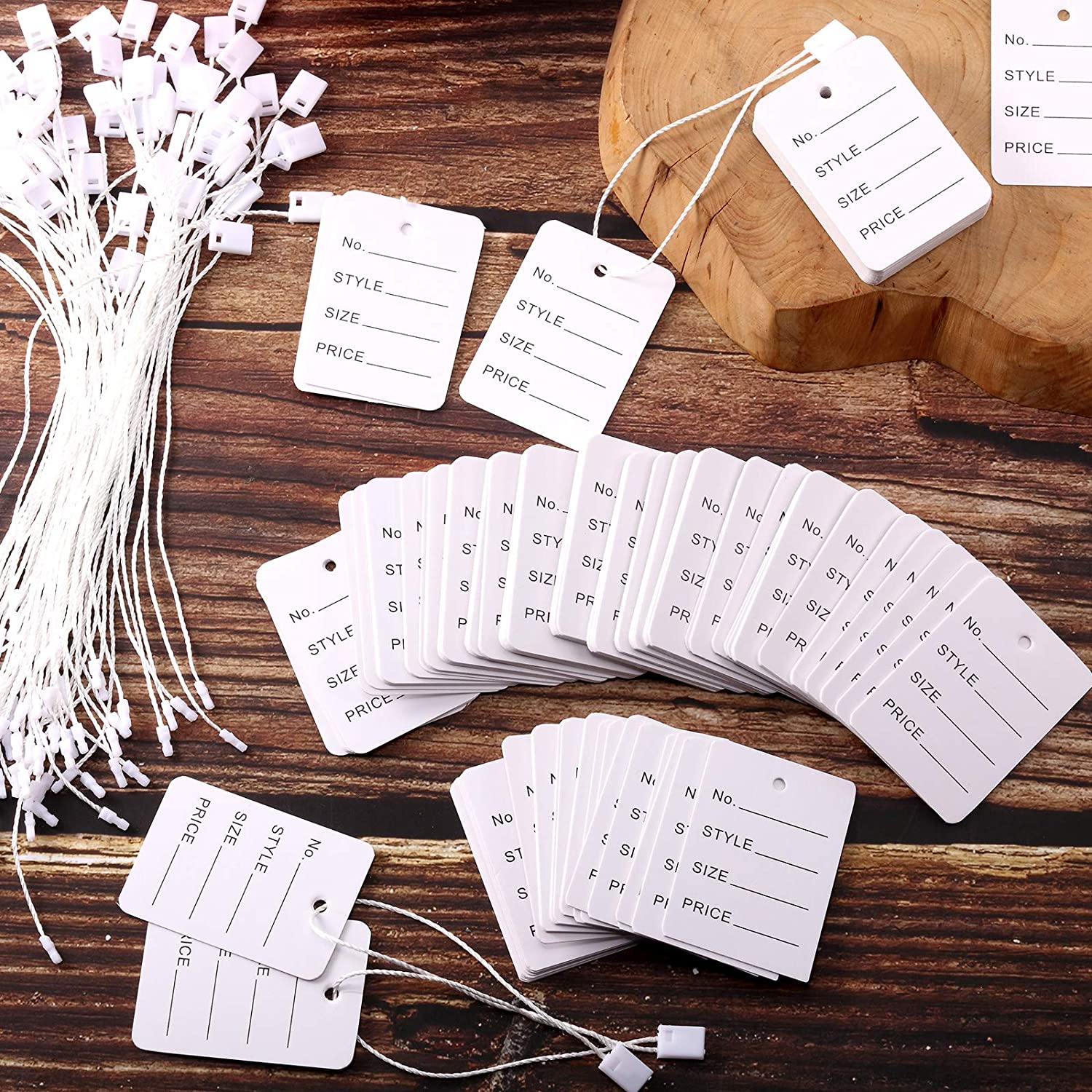 100 ชิ้น/ล็อต 3.5x5 ซม.ราคาป้า - Kraft Hang Tag บทวิจารณ์และราคา