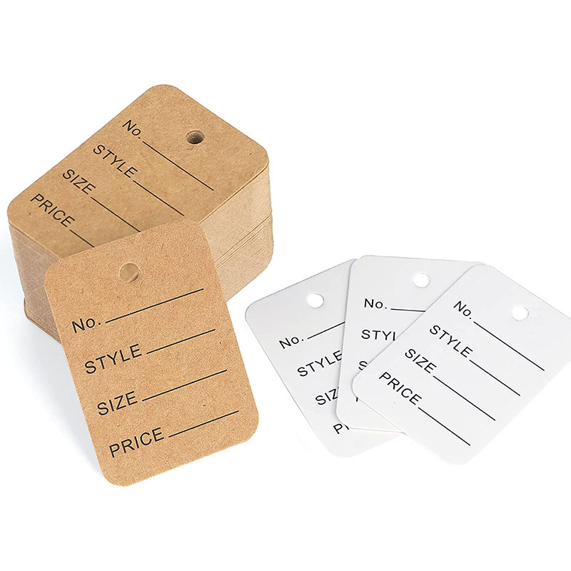 100 ชิ้น/ล็อต 3.5x5 ซม.ราคาป้า - Kraft Hang Tag บทวิจารณ์และราคา