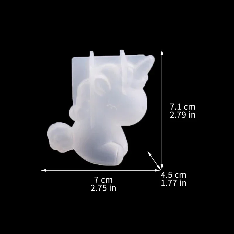3D เรขาคณิตซิลิโคนยูนิคอร์นแมว - Candle Making Supplies For Beginners บทวิจารณ์และราคา