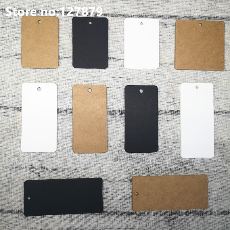 ป้ายกระดาษคราฟท์หลายขนาด 100 ช - Kraft Hang Tag บทวิจารณ์และราคา
