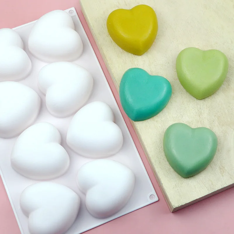 Love Heart ซิลิโคนสบู่แม่พิมพ์ - Candle Making Supplies For Beginners บทวิจารณ์และราคา