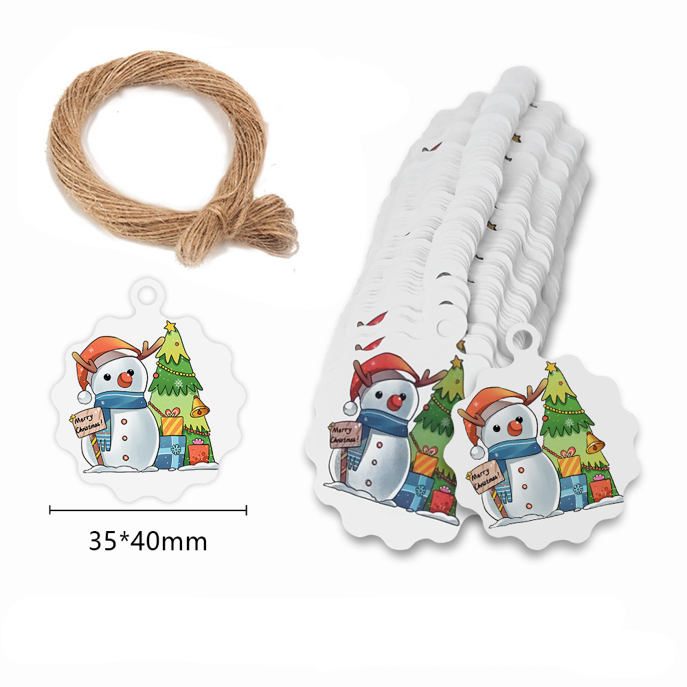 Merry Christmas หมวดหมู่กระดาษ - Kraft Hang Tag บทวิจารณ์และราคา