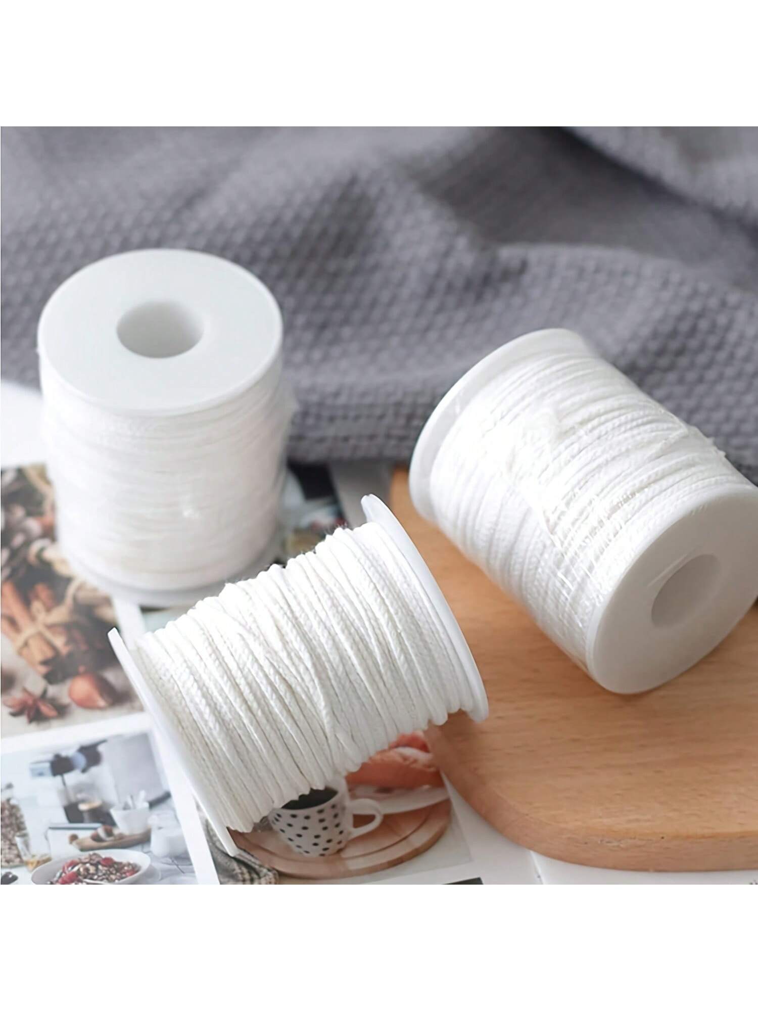 ไส้เทียนไร้ควันขนาด 2401.57 นิ - Candle Oil Supplies บทวิจารณ์และราคา