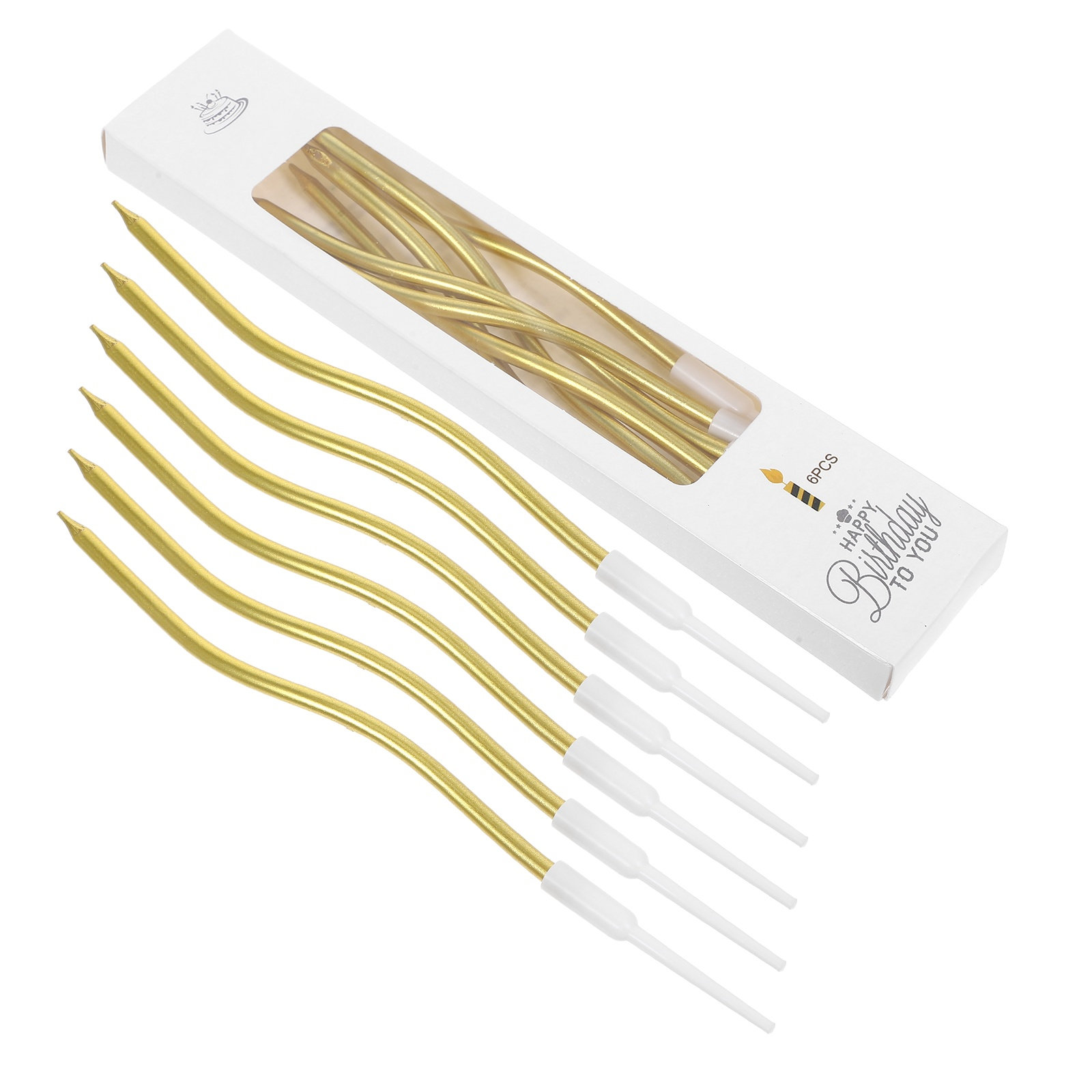 เทียนวันเกิดแบบเกลียว 72 ชิ้น  - Candle Supplies Usa บทวิจารณ์และราคา