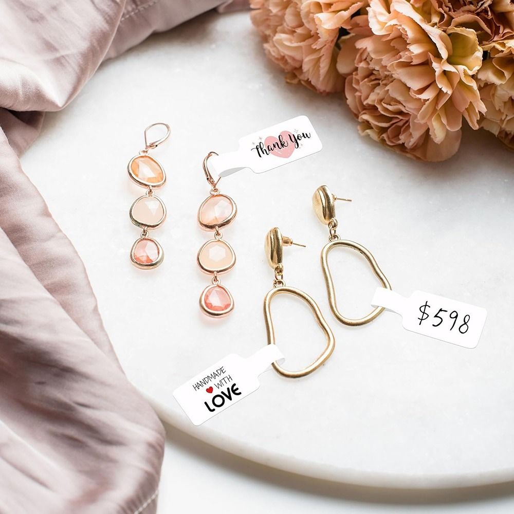 ป้ายราคาเครื่องประดับหลากสี 50 - Kraft Hang Tag บทวิจารณ์และราคา