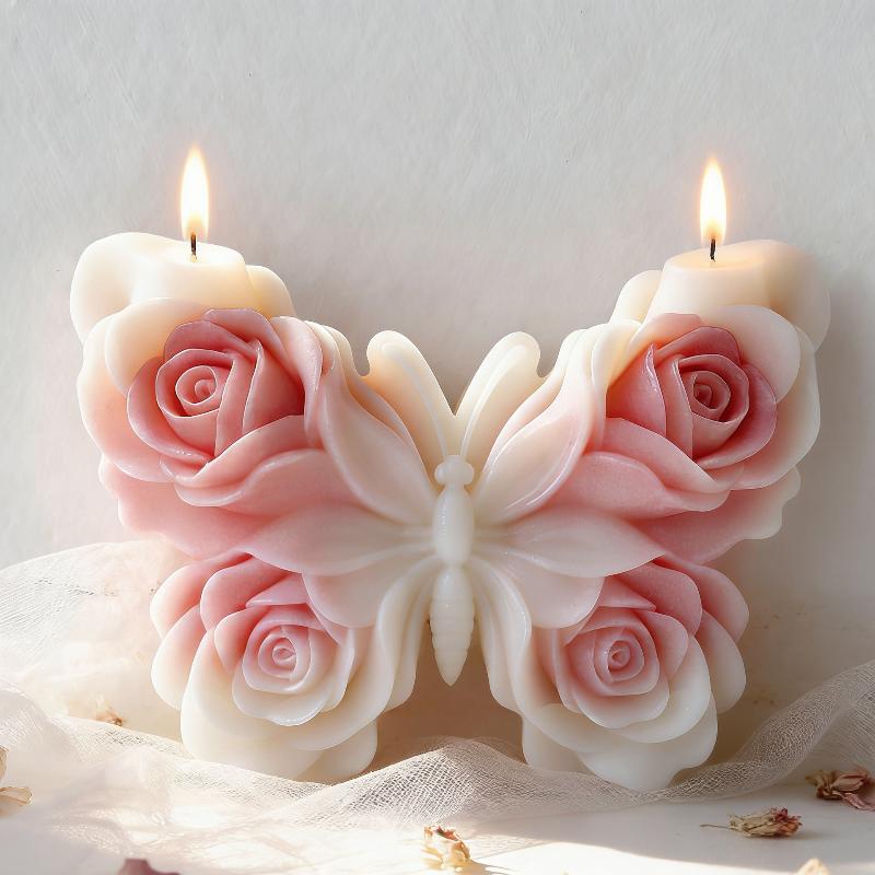แม่พิมพ์ซิลิโคนรูปผีเสื้อกุหลา - Candle Making Supplies For Beginners บทวิจารณ์และราคา