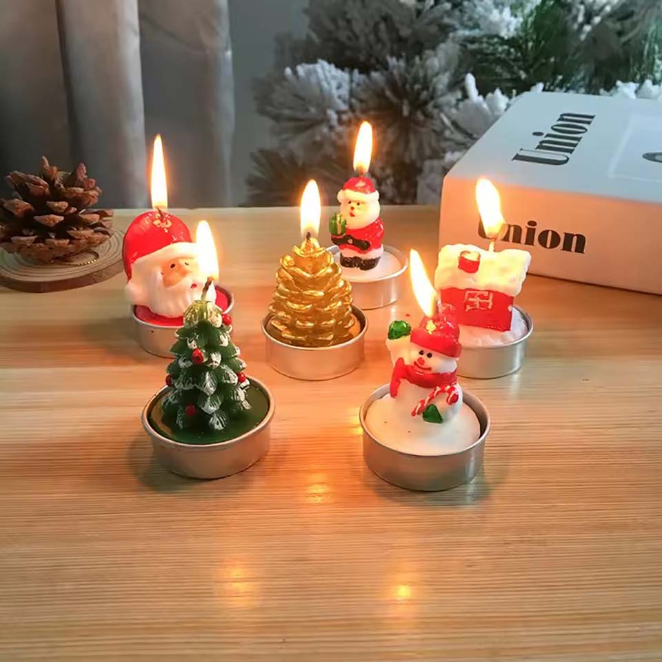 เทียน 12 ชิ้น อุปกรณ์ตกแต่งคริ - Candle Oil Supplies บทวิจารณ์และราคา